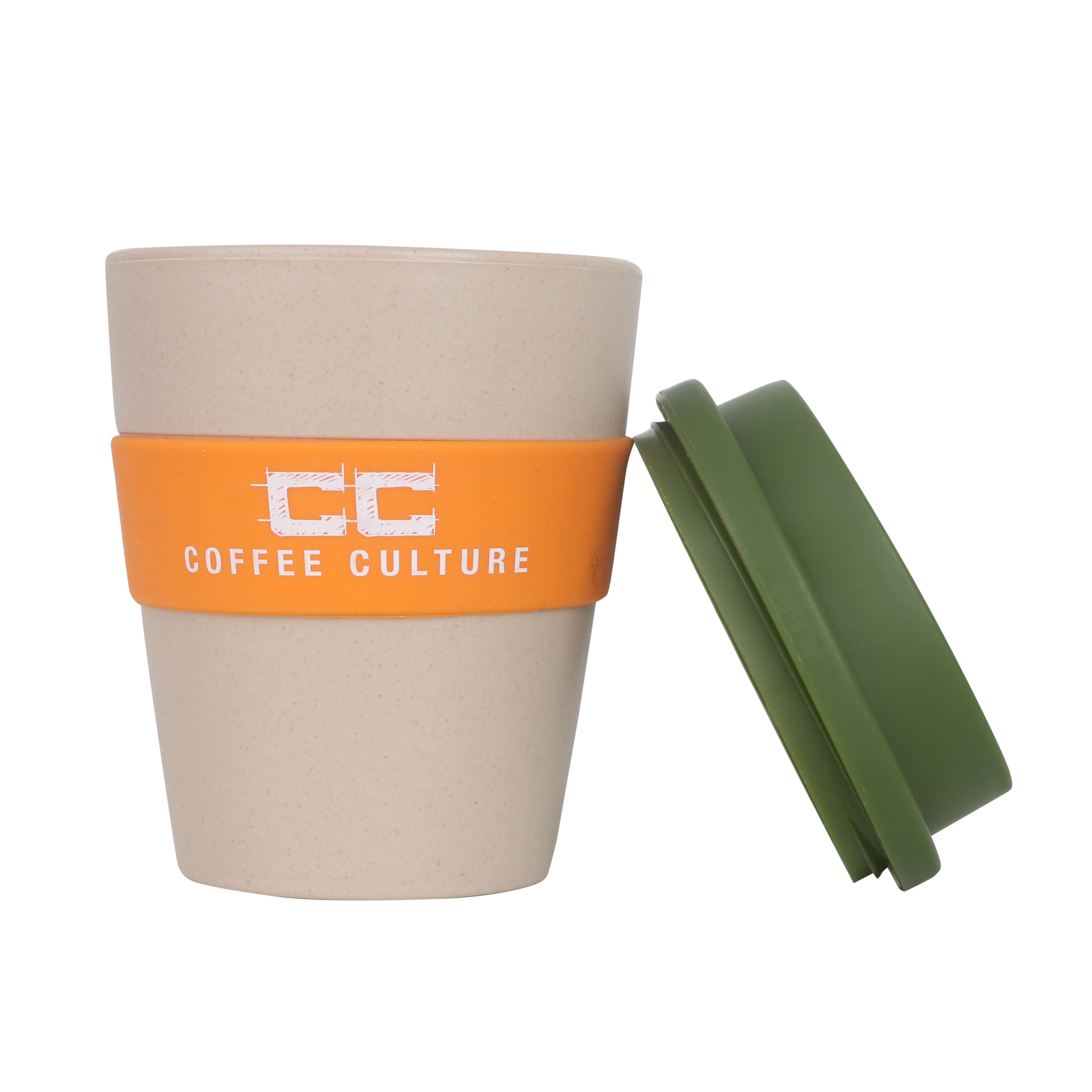 Natural Rice Husk Fibre Coffee Cup